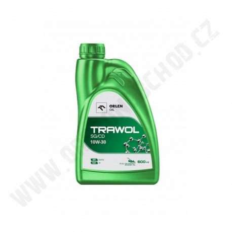 Olej motorový 4takt.  (celoroční)  10W-30 ORLEN TRAWOL - 600 ml (O10-9624ON)