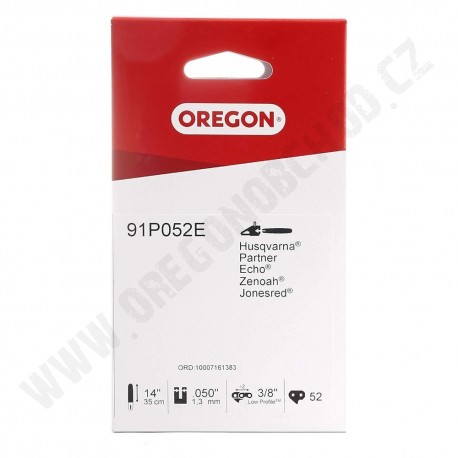 Pilový řetěz Oregon 3/8” 1,3mm - 52 článků 91P052E 